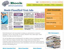 Tablet Screenshot of bookadvertisment.com